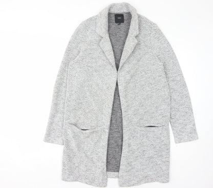 Next Women's Grey Cardigan, Collared Size 12