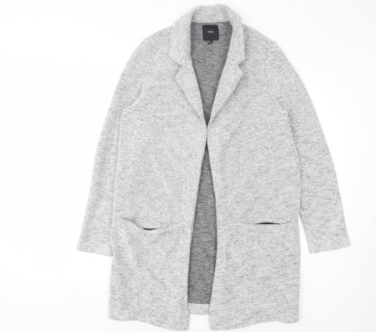 Next Women's Grey Cardigan, Collared Size 12