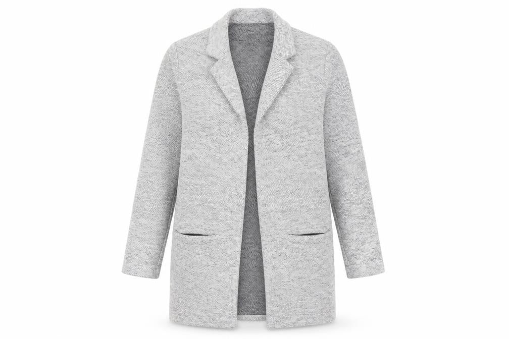 Next Women's Grey Cardigan, Collared Size 12