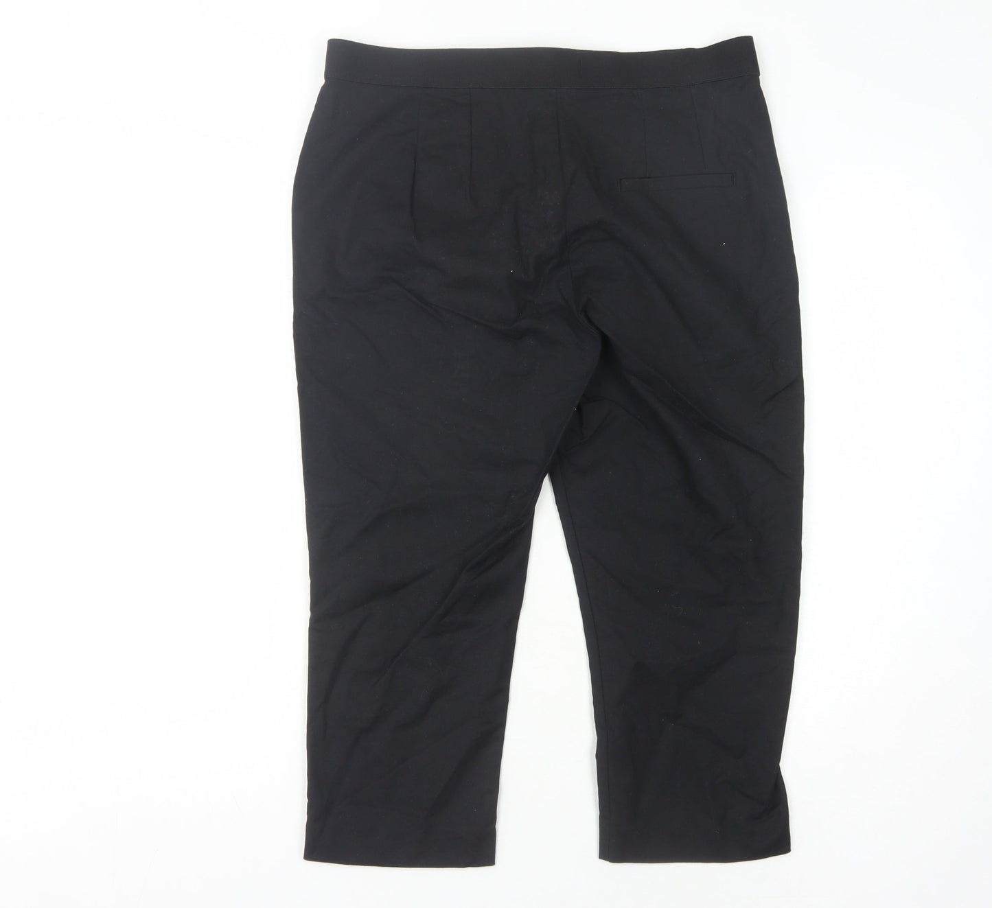 Marks and Spencer Men's Black Trousers Size 12