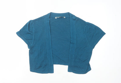 Additional front view of Red Herring Women's Blue Cardigan, size 12