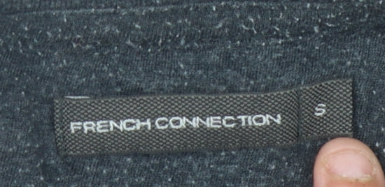 French Connection Men's Black Crew Neck T-Shirt S
