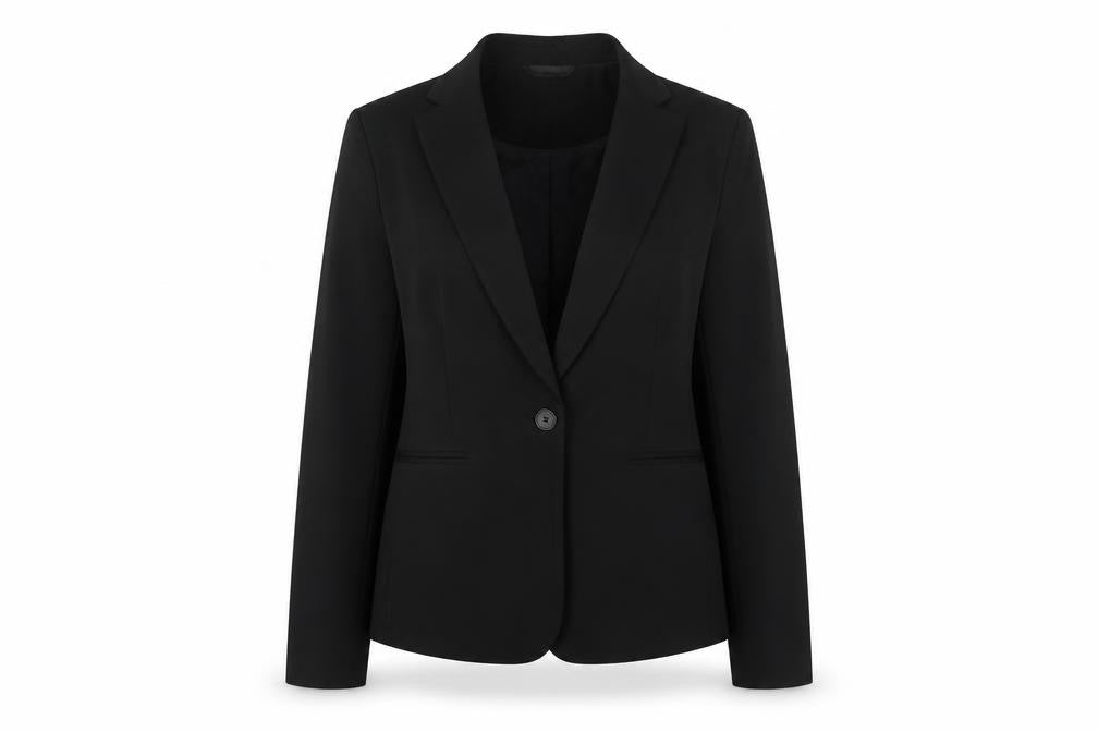 H&M Black Women's Blazer, Size 12, Regular Fit