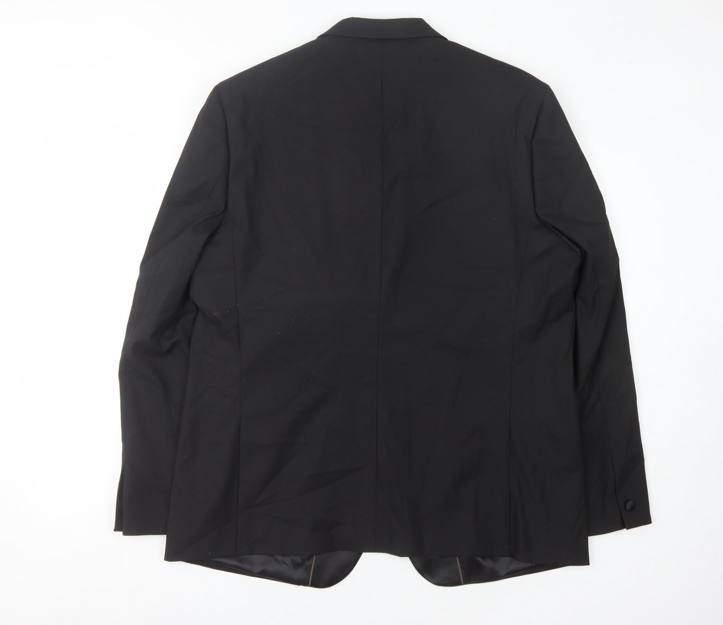 River Island Men's Black Suit Jacket 46R
