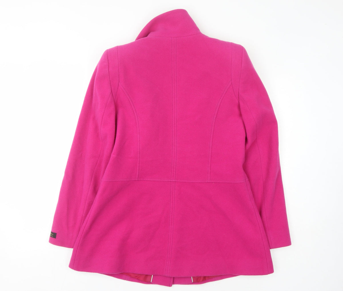 Marks & Spencer Women's Pink Wool Mid-Length Coat