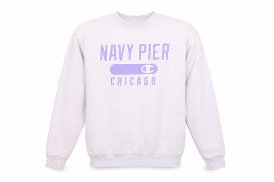 Champion Men's Purple Sweatshirt M Graphic Print Pullover