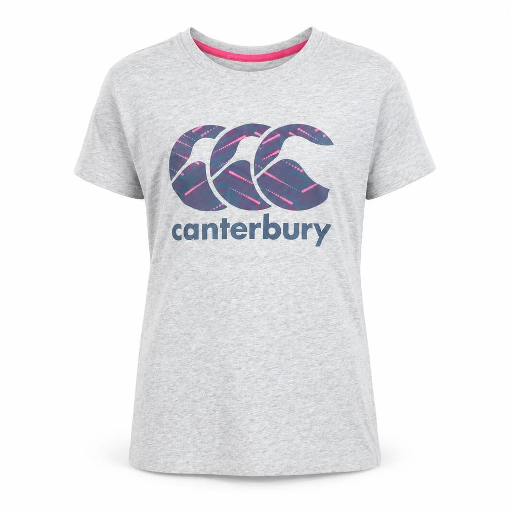 Canterbury Girls Grey Graphic Print T-Shirt - 12 Years