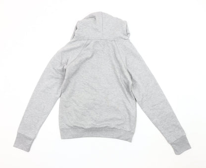 Preloved Disney Women's Grey Minnie Mouse Hoodie, Size 12 - Back