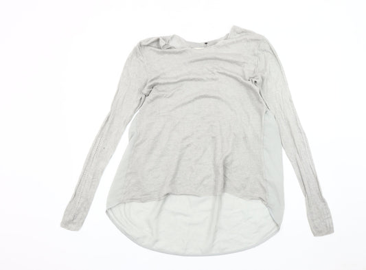 Zara Women's Grey Pullover Jumper Size S
