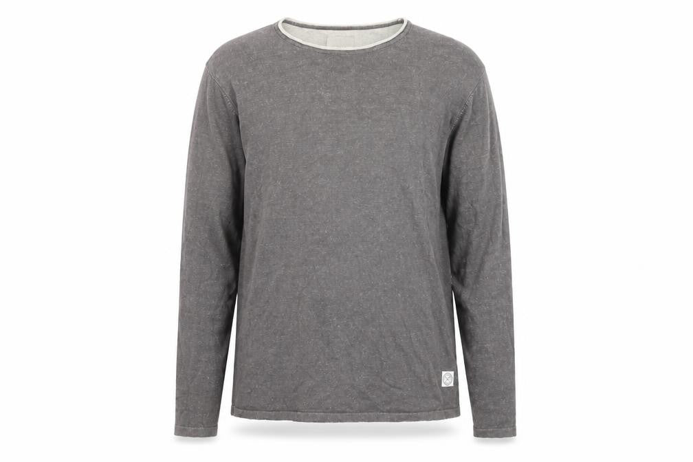 REBEL Men's Grey L Pullover Jumper, Autumn-Winter