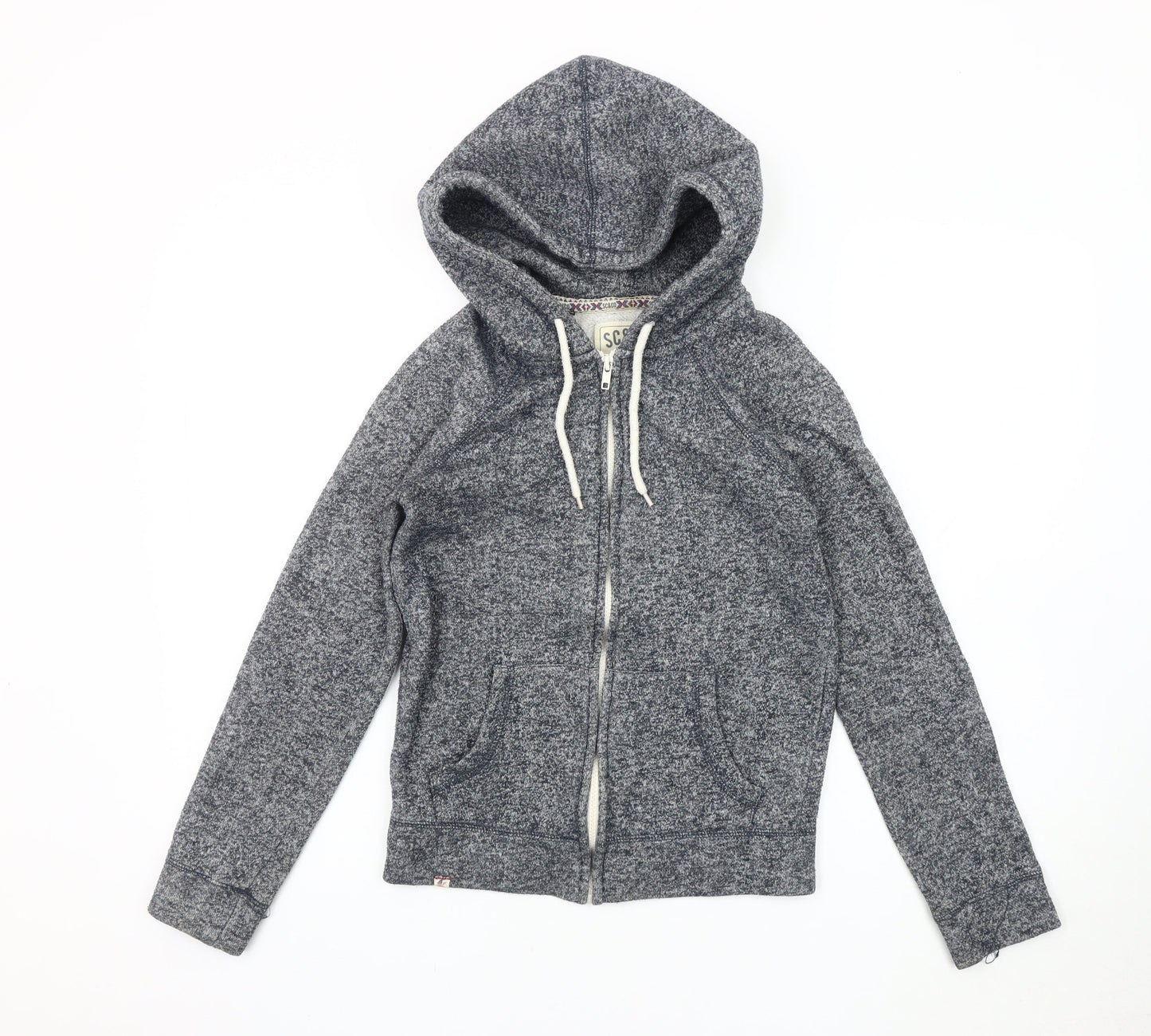 SoulCal & Co Women's Grey Hooded Jacket Size 6