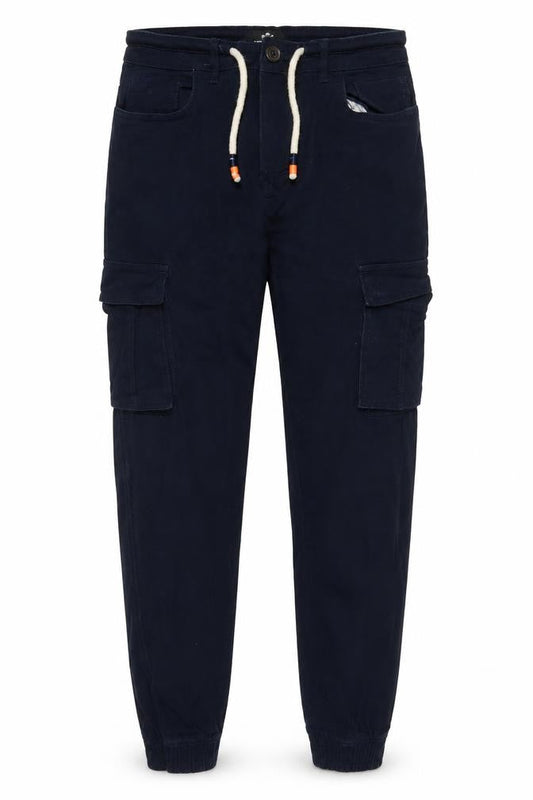 Threadbare Men's Blue Cargo Trousers Size 30