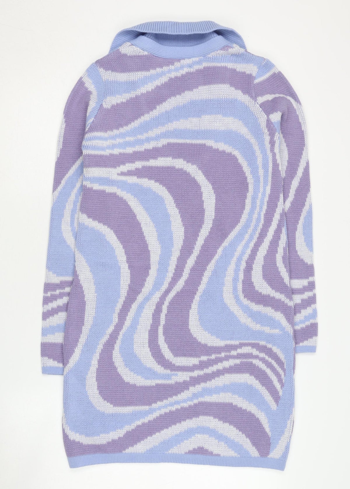 Asos Women's Purple Blue Jumper Dress Size 10