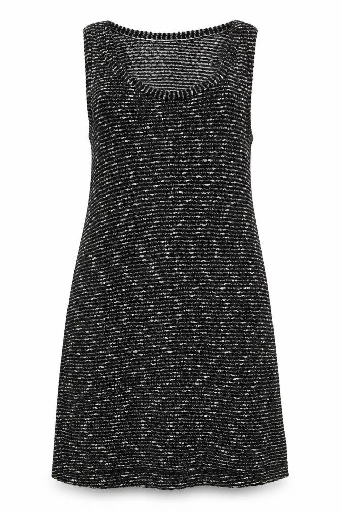 Next Women’s Black Striped Tank Dress Size 16