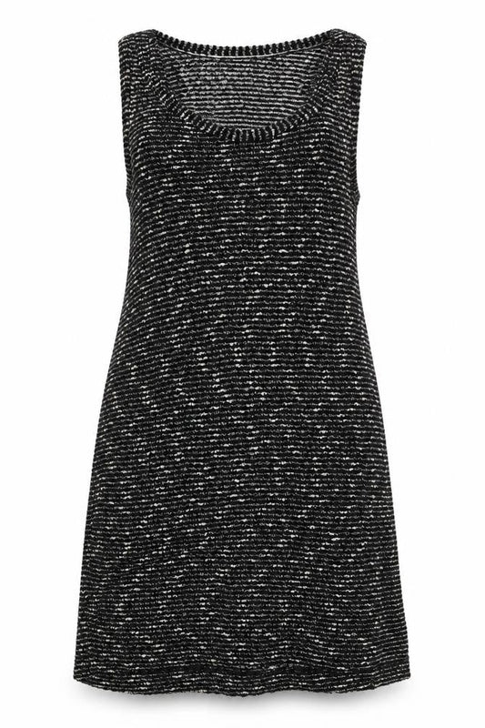 Next Women’s Black Striped Tank Dress Size 16