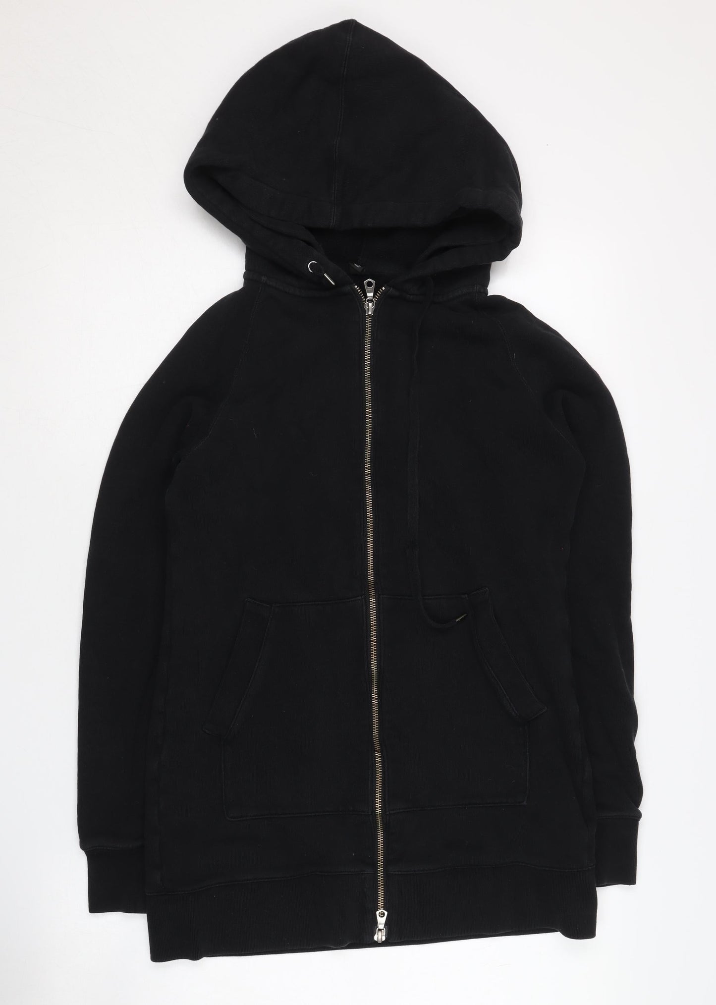 Uniqlo Women's Black XS Full Zip Hoodie