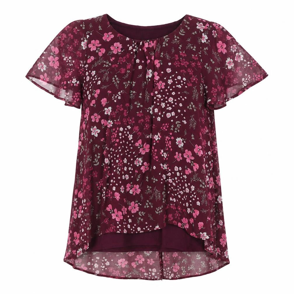 Bonmarché Women's Multicoloured Floral Blouse Size 10