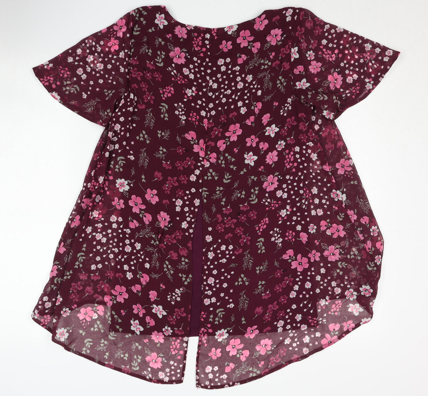 Bonmarché Women's Multicoloured Floral Blouse Size 10