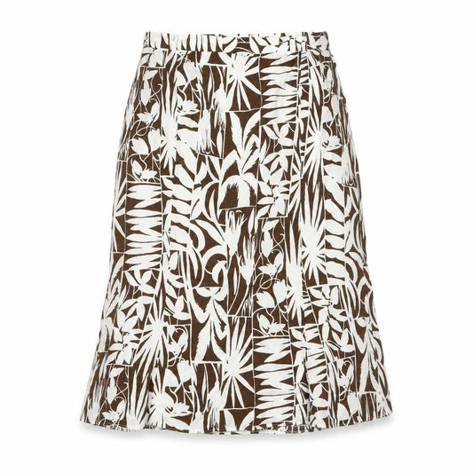 Frank Walder Collection Women's Brown Geometric Skirt Size 18