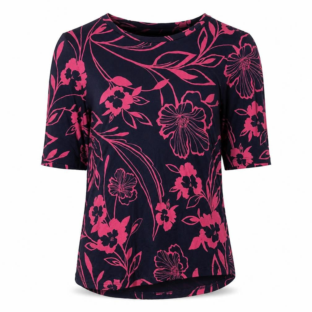 Marks & Spencer Women’s Floral T-Shirt, Size 10, Multicoloured