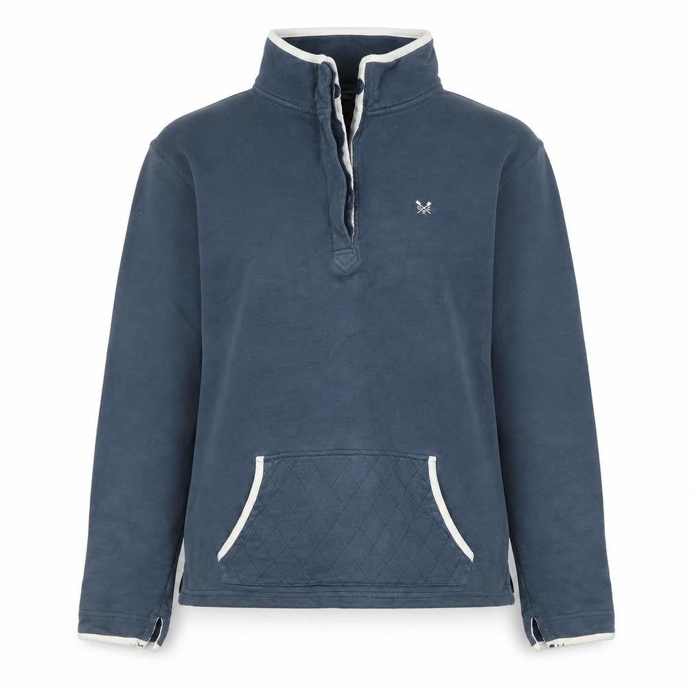 Crew Clothing Co Women's Blue Size 8 Sweatshirt