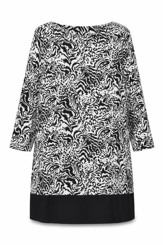 Bonmarché Women's Multicoloured Animal Print Dress Size 16
