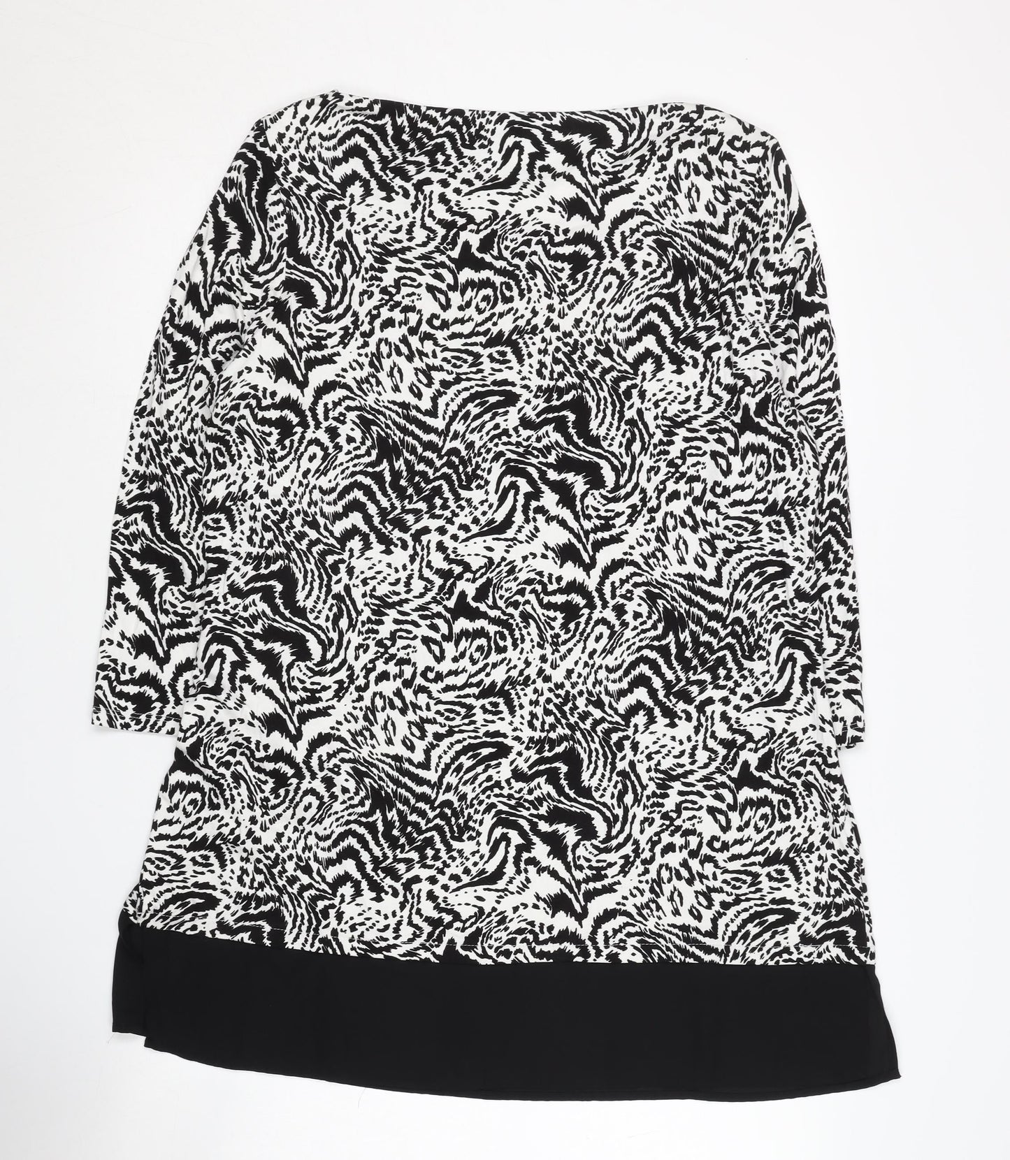 Bonmarché Women's Multicoloured Animal Print Dress Size 16