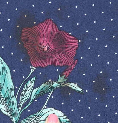 Marks & Spencer Women's Blue Floral Short Sleeve Top