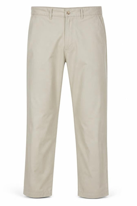 Cotton Traders Men's Beige Chino Trousers Size L