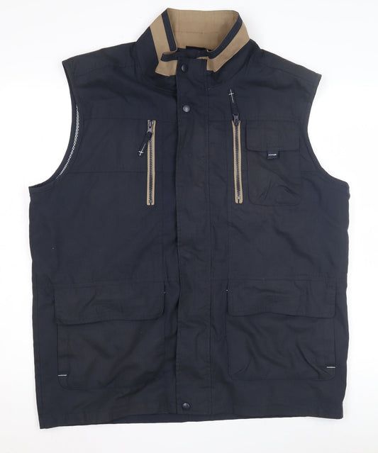Trek & Trail Men's Blue Waistcoat L Outdoor