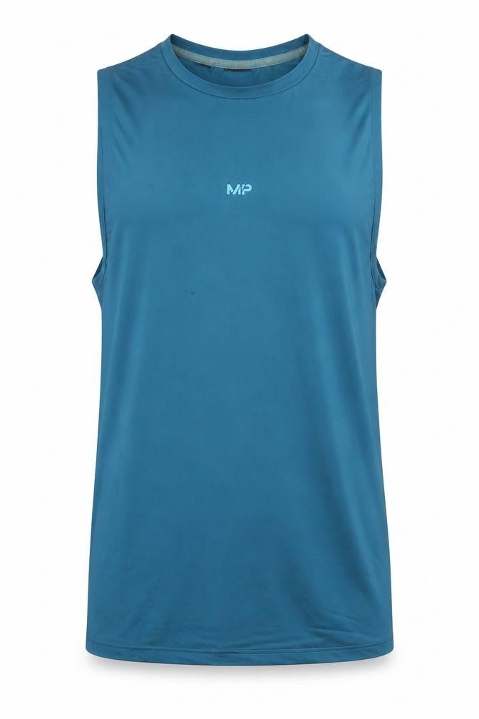 MP Men's Blue XL Tank Top Sleeveless Activewear