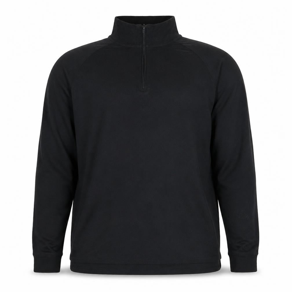 Trespass Men's Black XL Casual Pullover, High Neck, Long Sleeve