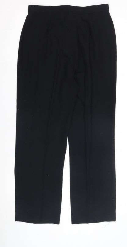 Back view of Principles Women’s Black Trousers, size UK 16
