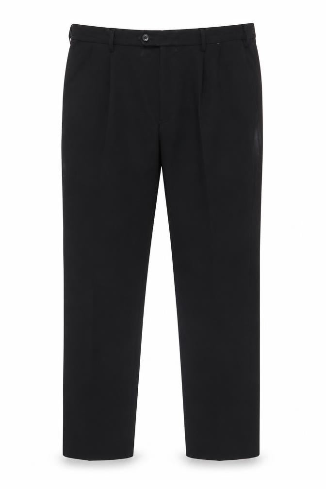 Marks & Spencer Men's Black L Regular Trousers