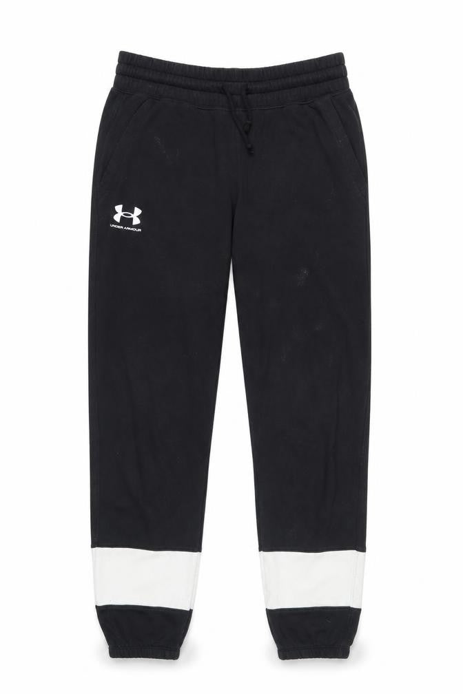 Under Armour Boys Black Jogger Trousers M - Activewear