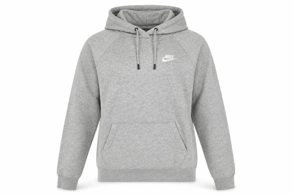 Nike Women's Grey Pullover Hoodie XS - Sports & Casual