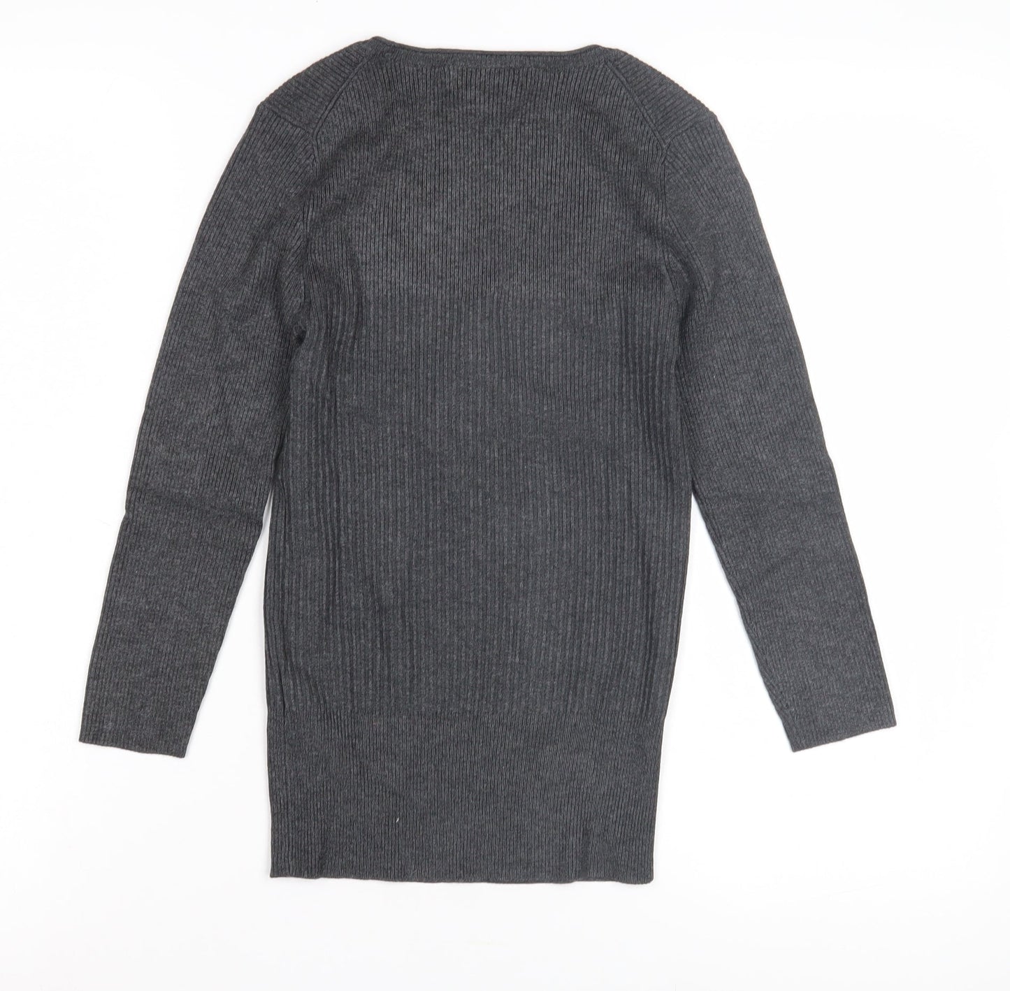 Marks and Spencer Women's Grey Pullover Jumper Size 8