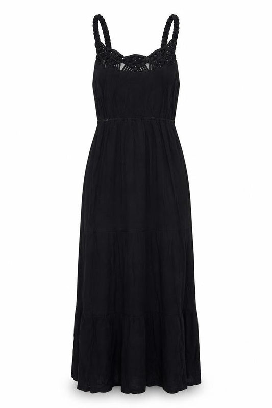 Next Women’s Black Maxi Dress, Size 8, Summer Casual