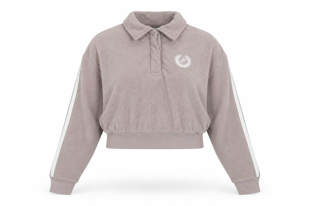 Victoria's Secret PINK Beige XS Collared Sweatshirt Women