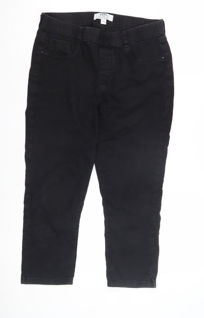 Additional front view of Dorothy Perkins Women's Black Jeans, size 12