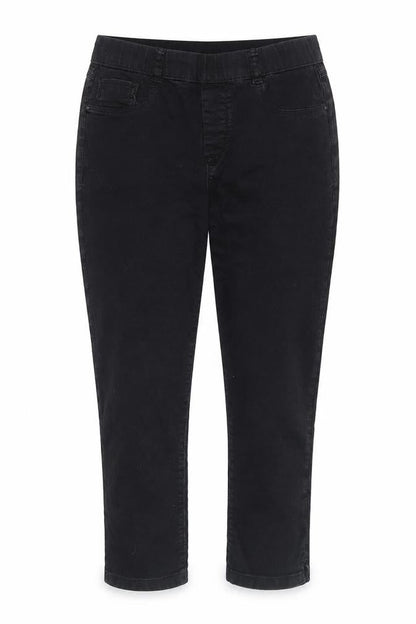 Front view of Dorothy Perkins Women's Black Jeans, size 12