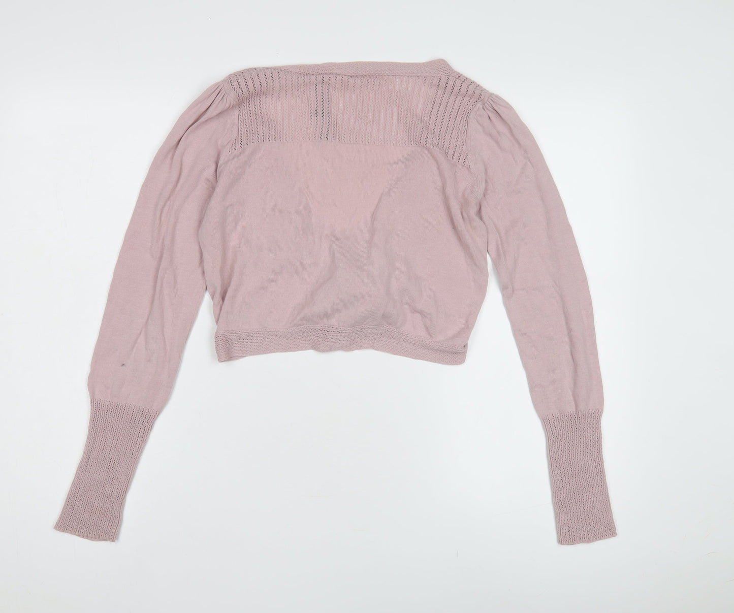 French Connection Women's Pink Cardigan M