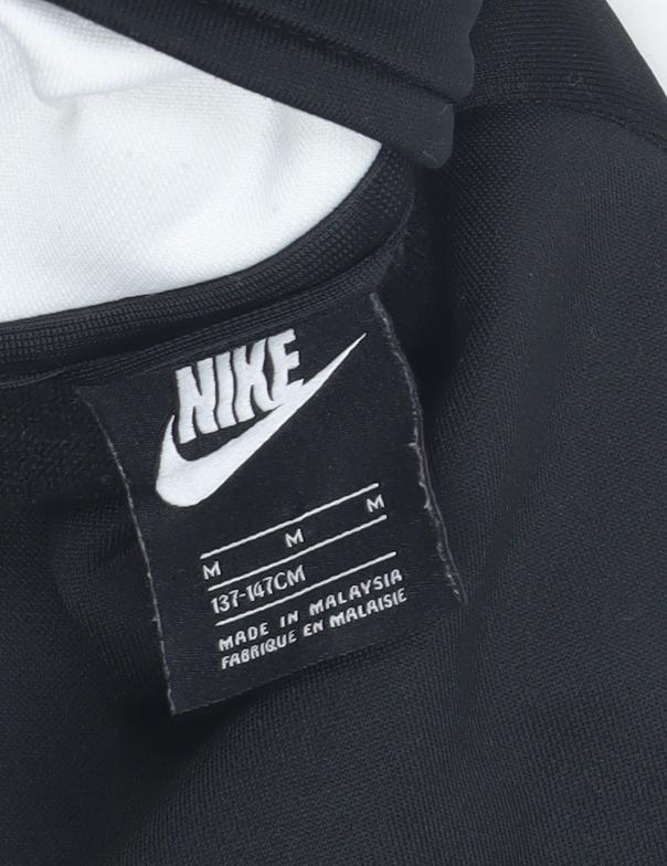 Nike Boys Black and White Track Jacket, Size 9-10 Years