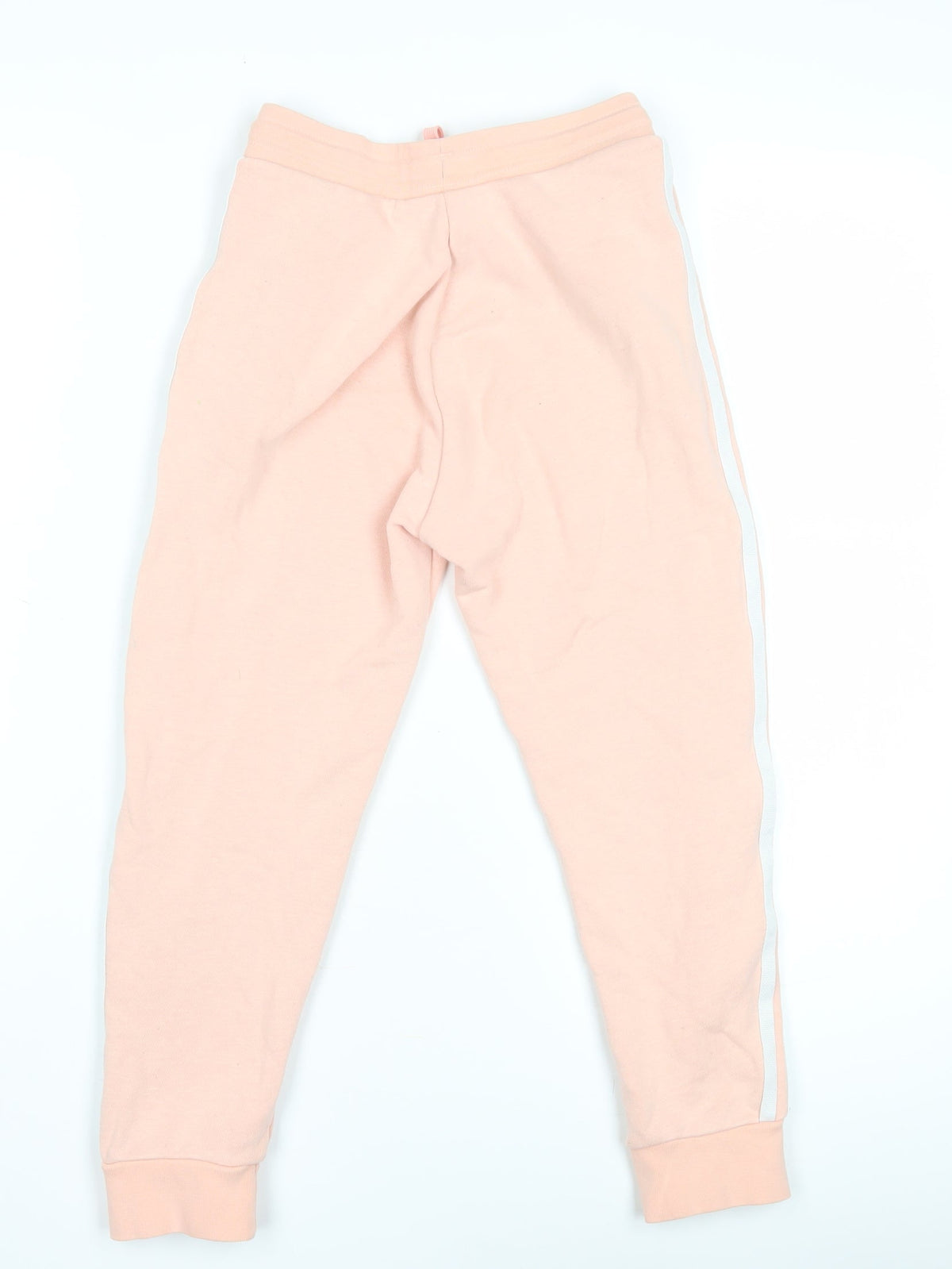 Adidas Girls Pink Jogger Trousers XS, Breathable, Elastic Waist