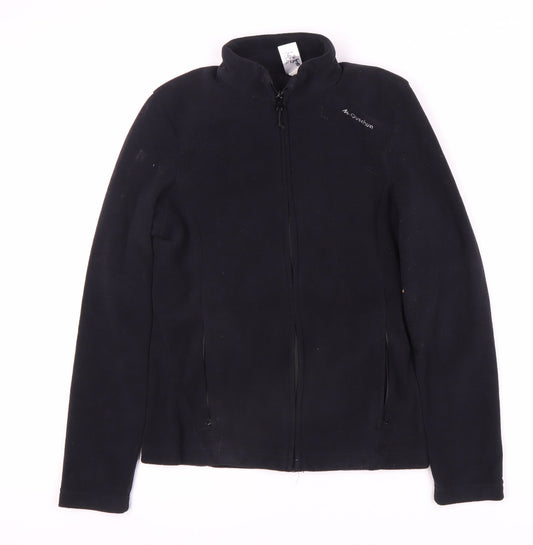 Decathlon Women's Black Fleece Jacket Size S