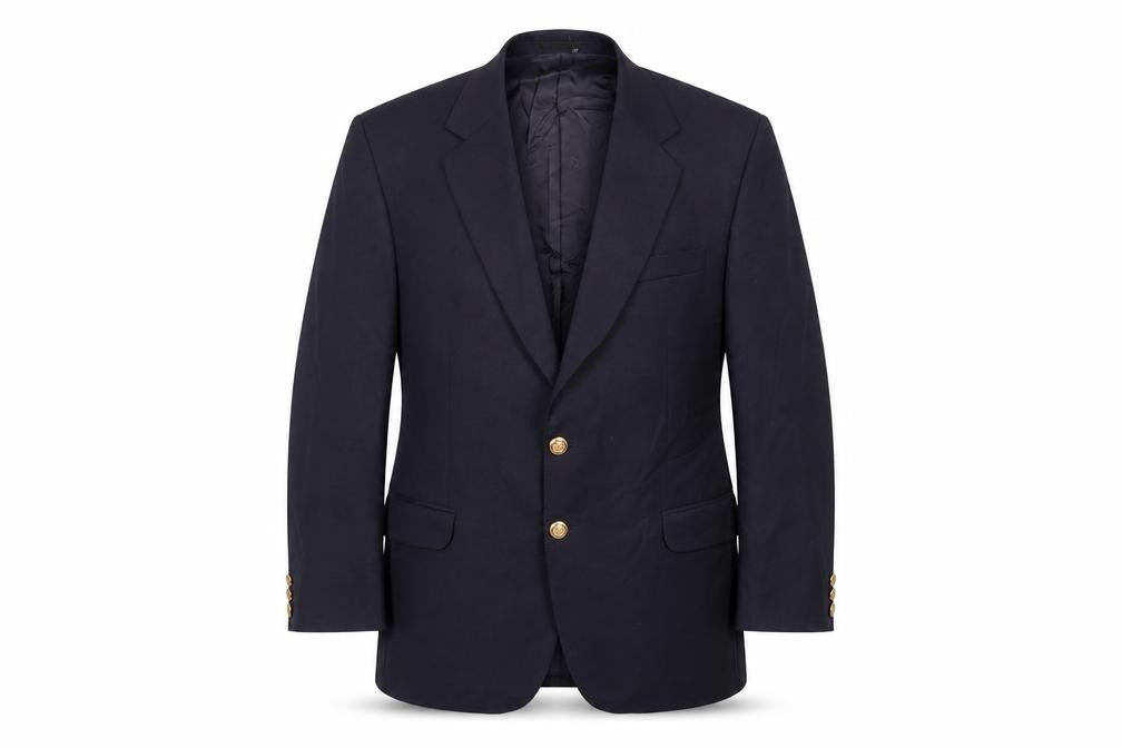 Radford Men's Blue Wool Blazer 42S