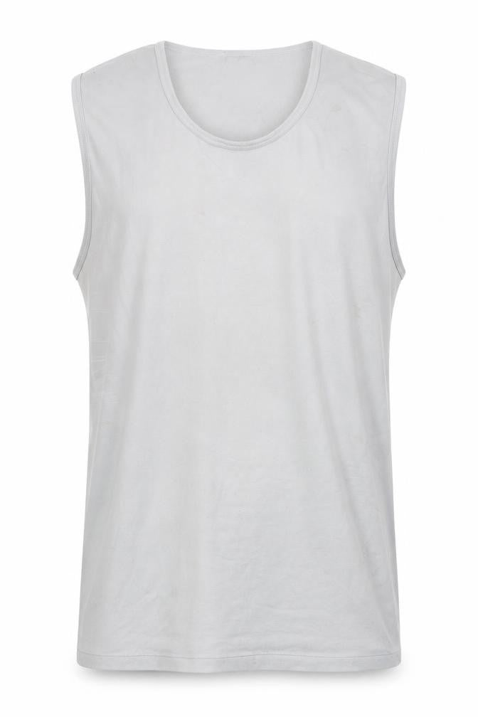 Puma Men's XL White Tank Top - Gym & Training Essential