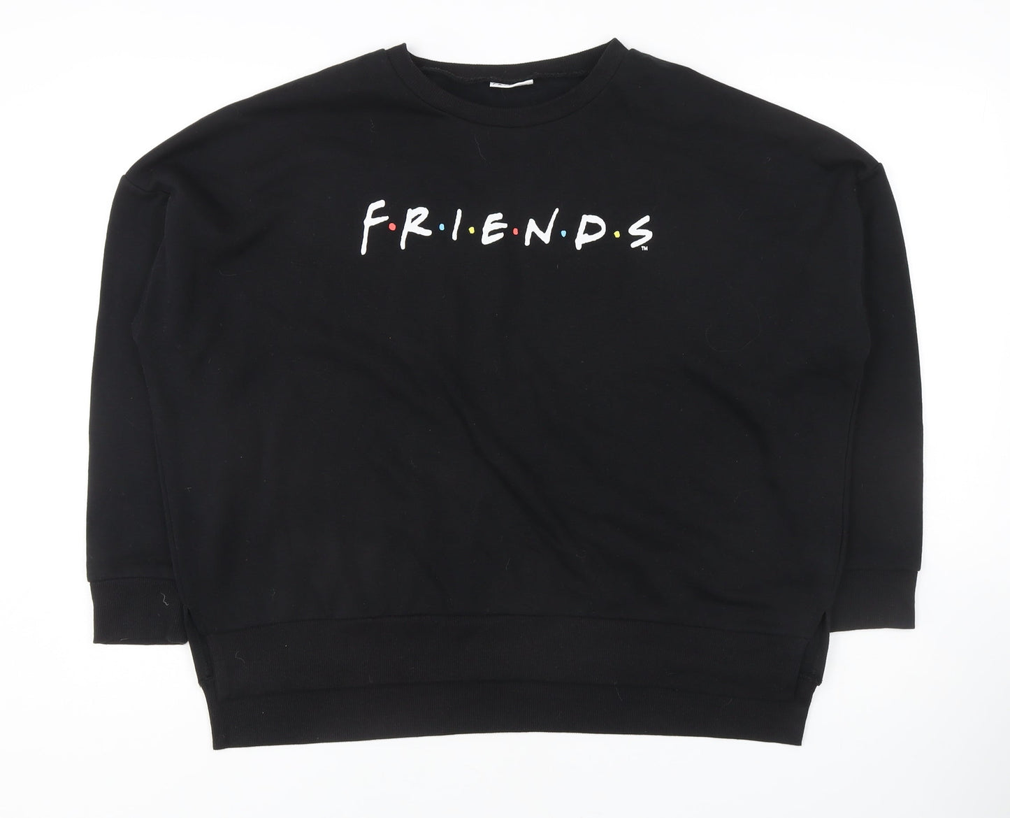 FRIENDS Women's Black Sweatshirt Size 10/12