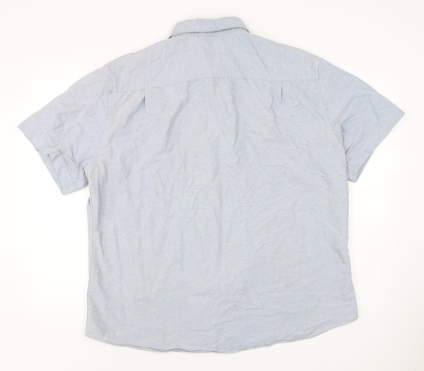 Marks and Spencer Men's Blue 2XL Casual Shirt