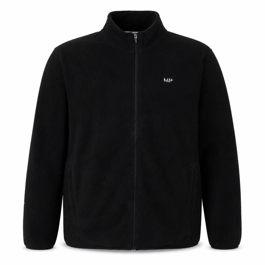 MP Men's Black Fleece Full Zip Jacket - L